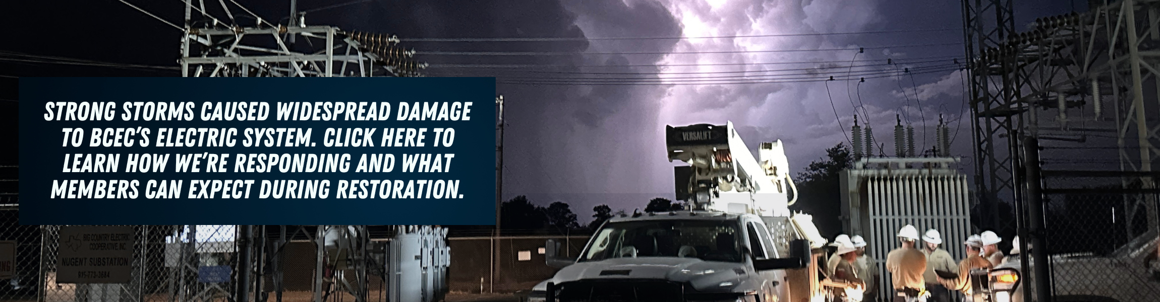 Storm Restoration Efforts