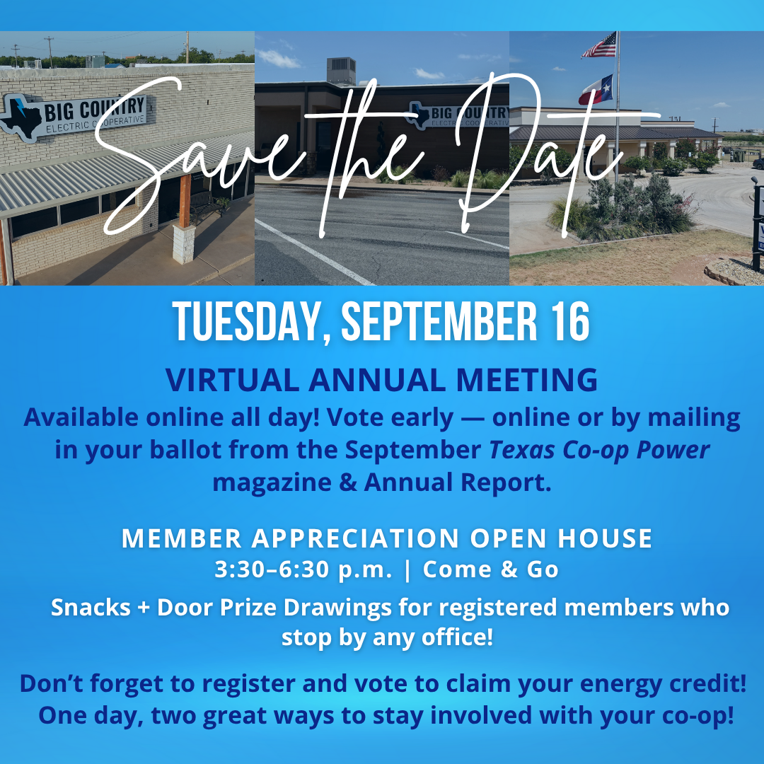 Join us at the open houses!