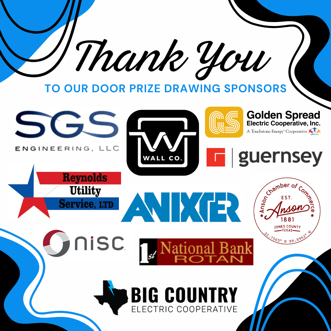 Door Prize Drawing Sponsors